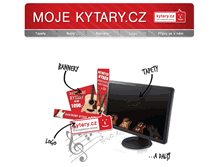 Tablet Screenshot of moje.kytary.cz