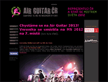 Tablet Screenshot of airguitar.kytary.cz